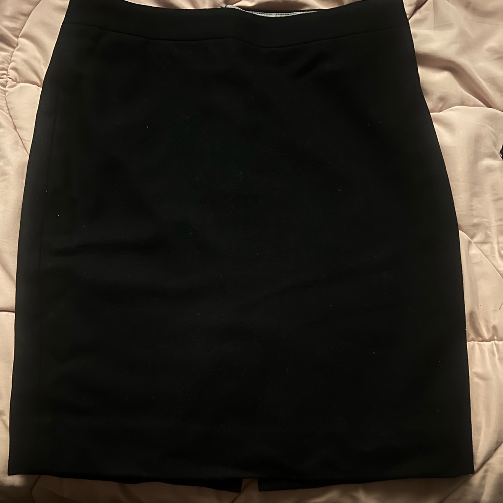 Wool J Crew Pencil Skirt, Size 8
